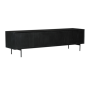 Tv-meubel Madison 210 cm - zwart