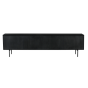 Tv-meubel Madison 210 cm - zwart