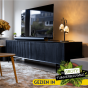 Tv-meubel Madison 210 cm - zwart
