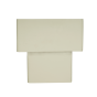 Saya vierkante salontafel - 50 cm - beige