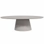 Eettafel Solana 240 cm ovaal - taupe