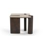 Bijzettafel Maeve 57 cm - donkerbruin
