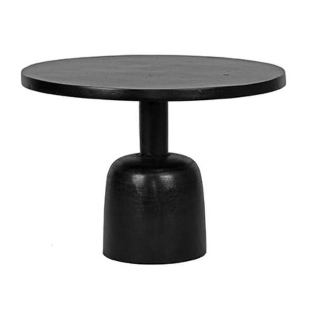 Label51 Wink bijzettafel zwart metaal 51 cm