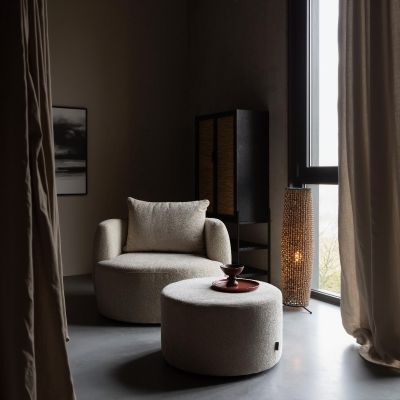 Dutchbone Rocca fauteuil - beige