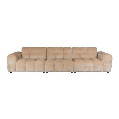 Dutchbone Hackman 4,5-zitsbank velours
