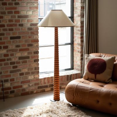 Dutchbone Horace vloerlamp - bruin