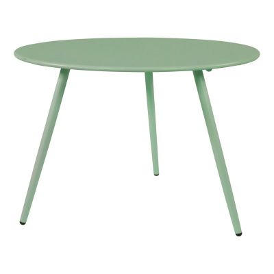 Rafael bijzettafeltje Ø45x35 cm staal - groen