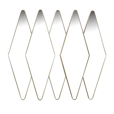 Dutchbone Kyoko spiegel - goud