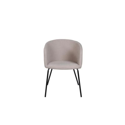 Svea Tiro eetkamerstoel - linnenlook - beige