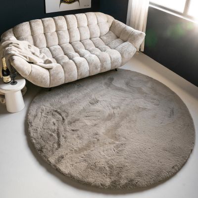 By-Boo Vloerkleed Zena rond