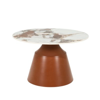 By-Boo salontafel Roka - set van 2 - roestbruin
