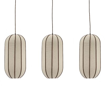 By-Boo Hanglamp Cocoon Cluster Rechthoek - naturel