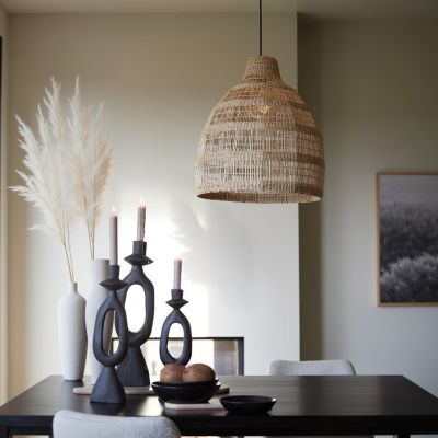 Light & Living Sagar hanglamp Ø50 cm - zeegras naturel