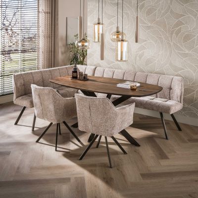 Fraaai Tyler eetkamertafel 180 cm