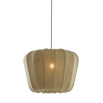 Light & Living Zubedo hanglamp Ø60x45 cm - olijfgroen