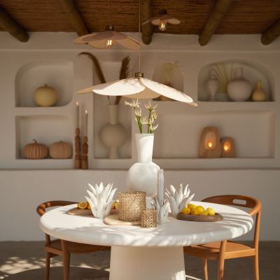 Light & Living Fyano hanglamp Ø30,5x9 cm - zand