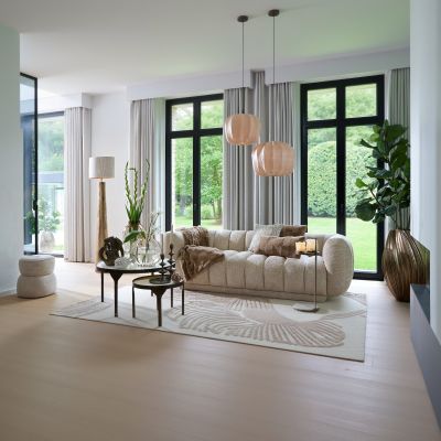 Light & Living Savina hanglamp Ø40x30 cm - crème