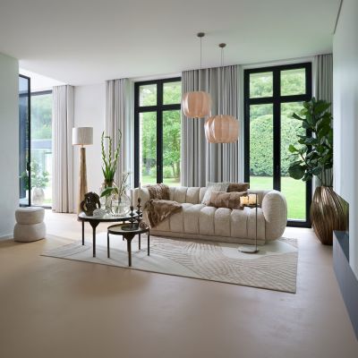 Light & Living Savina hanglamp Ø50x37,5 cm - crème