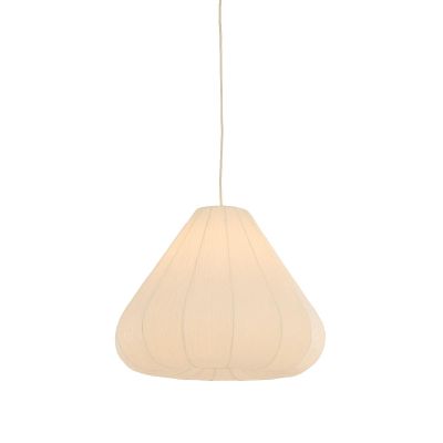 Light & Living Sarella hanglamp Ø57x45 cm - papier wit
