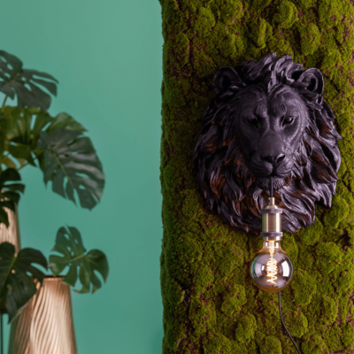 Lion wandlamp 33,5x19x40,5 cm van het woonmerk Light&Living