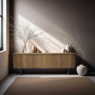 Livingfurn Lausanne dressoir 170 cm - naturel