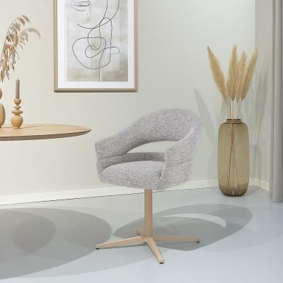 Livingfurn Jade draaistoel - beige