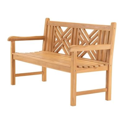 Cross bank teak 150x64x92cm