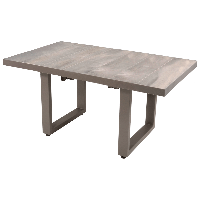Loungetafel hoog Prato Pardo 140x85 cm - bruin