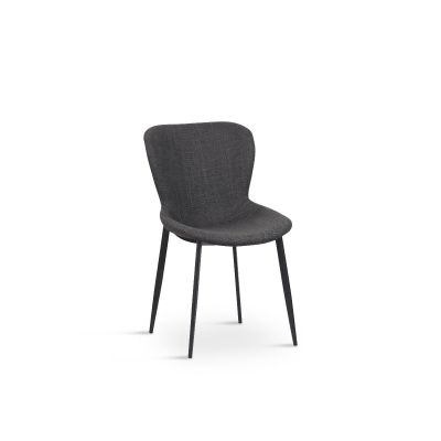Nordic Home Marley eetkamerstoel - donkergrijs