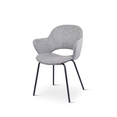 Nordic Home Nanette eetkamerstoel - grijs