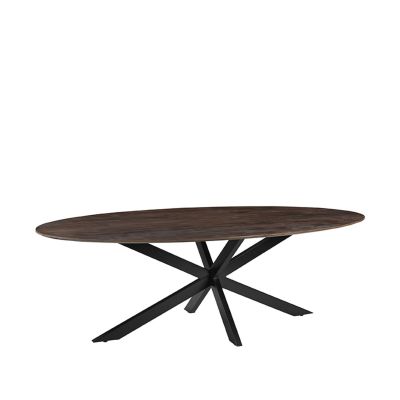 Label51 James eetkamertafel ovaal 240 cm mangohout