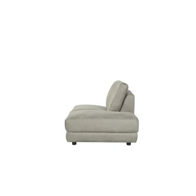 Label51 Tivoli bank ottomane rechts microsuede - taupe