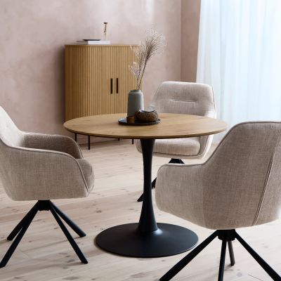 Nordic Home Lenard eettafel rond Ø100 cm