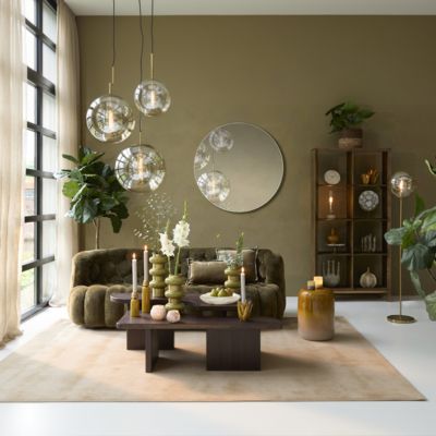 Light & Living Amara 4-zitsbank velvet