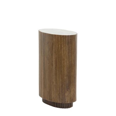 Light & Living Dumosi zuil 50x30x80 cm hout - donkerbruin