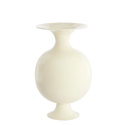 Light & Living Bolulla vaas Ø68x100 cm - glanzend crème