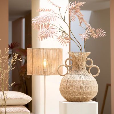 Light & Living Brisa vaas Ø43x54 cm - jute naturel