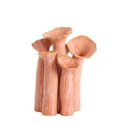 Light & Living Misurina vaas 24x21x31 cm keramiek - roze