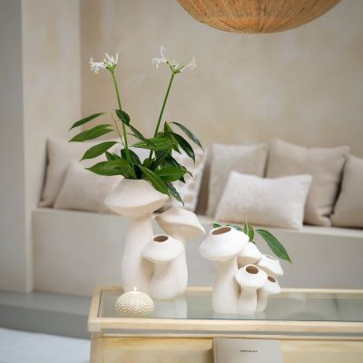 Light & Living Mushroom vaas 33,5x28,35x40,5 cm