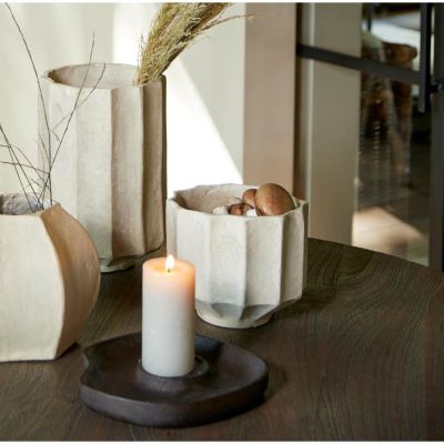 Light & Living Salou decoratie pot Ø21x18 cm - naturel