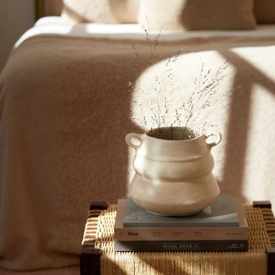 Light & Living Tarifa decoratie pot 21,5x20x17,5 cm - naturel