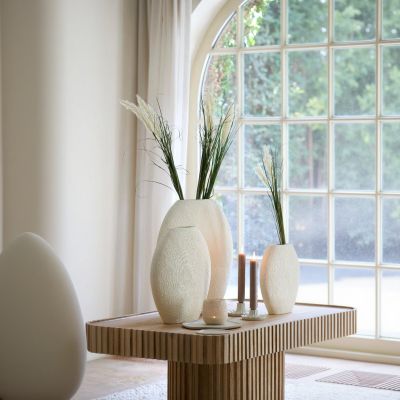 Light & Living Renda vaas 51x14x50 cm - crème