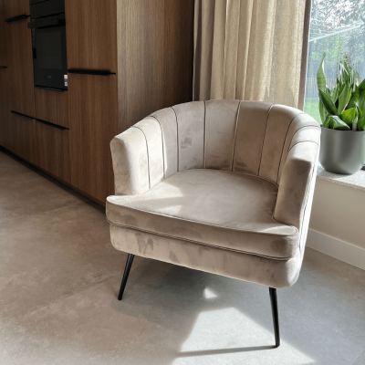 DS4U Norah fauteuil velvet