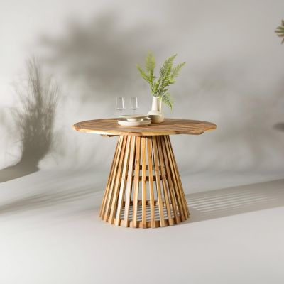 Svea Catalina ronde tuintafel - ø120 cm - naturel