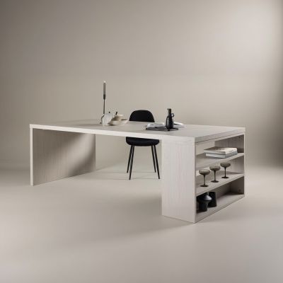 Svea Martina eettafel - 110 x 230 cm - whitewash