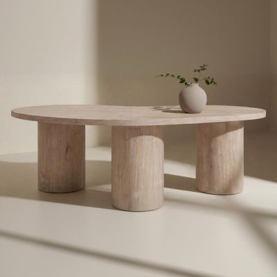 Svea Cindy salontafel 130x78 cm - naturel