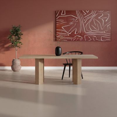 Svea Nicolas tuintafel 200x90 cm - naturel/naturel