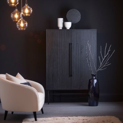 Abage opbergkast 120x40x180 cm van het woonmerk Light & Living