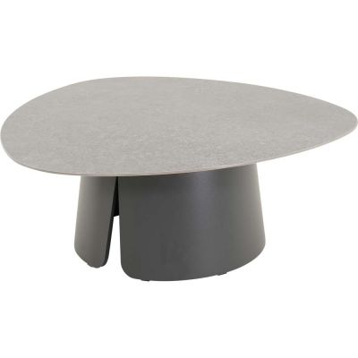 Alva tuin bijzettafel 97x97x37 cm - antraciet