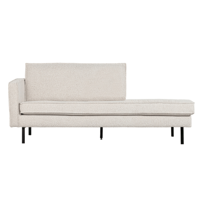 Rodeo daybed links bouclé naturel van het woonmerk BePureHome